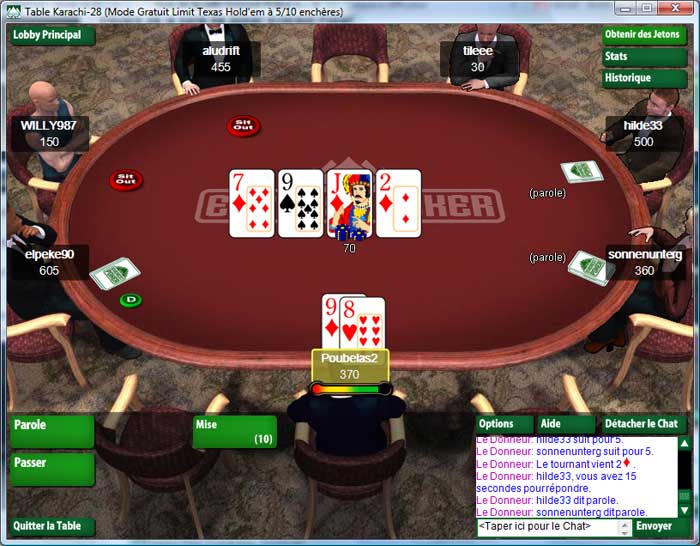 partie de poker