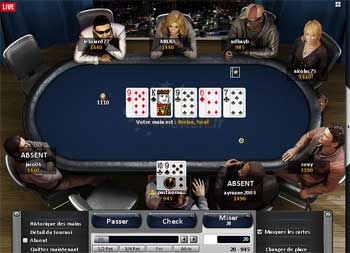 visuel de la salle eurosport poker